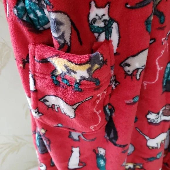 COPY - VERA BRADLEY HOLIDAY CATS MEOW ROBE:NWT CATS MEOW Ltd.Ed.L/XL or 2X/3X